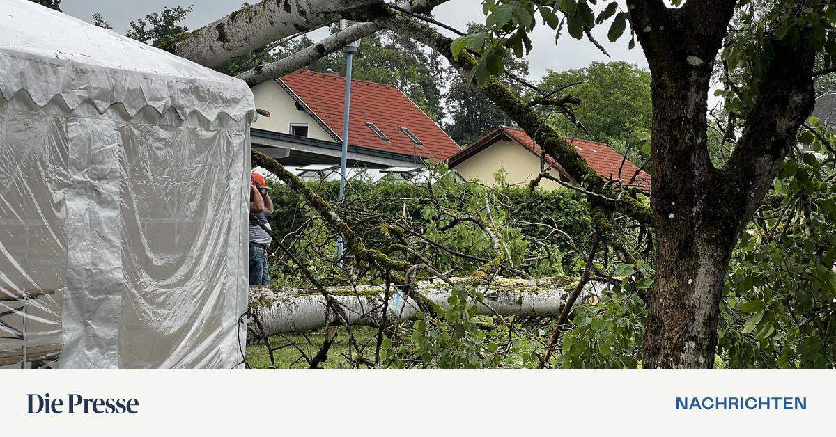 Unwetter In Kärnten: Massive Stromausfälle, Evakuierte Häuser Wieder ...